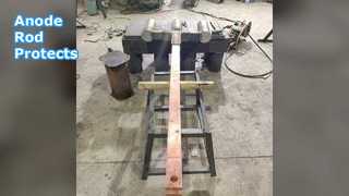 Lắp ráp thanh cực dương bảo vệ máy nước nóng